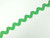 Dressmaking Trim | Jumbo Ric Rac Braid - 35mm - Emerald | Fabric Godmother