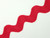 Dressmaking Trim | Jumbo Ric Rac Braid - 35mm - Red | Fabric Godmother