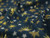 Dressmaking Fabric | Cosmos Metallic Dobby Viscose - Navy | Fabric Godmother 