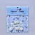 Pigeon Wishes | Snowfall Buttons - 10mm - x15 | Fabric Godmother