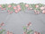Dressmaking Fabric |  Alexandra Floral Embroidered Tulle - Pink & Black | Fabric Godmother