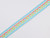 Haberdashery | Neon Geo Fringed Trim - Sky blue | Fabric Godmother 