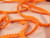 Haberdashery | Mini Pom Pom Trim - Orange | Fabric Godmother 