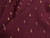 Dressmaking Fabric | Aria Lurex Dobby Viscose Lawn - Bordeaux | Fabric Godmother