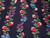 Dressmaking Fabric | Roberta Floral Stripe Cotton Lawn - Navy | Fabric Godmother 