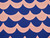 Dressmaking Fabric | The Bargello Edit Cotton Lawn - 004 Scallop Pink & Navy | Fabric Godmother  Dressmaking Fabric | The Bargello Edit Cotton Lawn - 004 Scallop Pink & Navy | Fabric Godmother