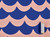 Dressmaking Fabric | The Bargello Edit Cotton Lawn - 004 Scallop Pink & Navy | Fabric Godmother  Dressmaking Fabric | The Bargello Edit Cotton Lawn - 004 Scallop Pink & Navy | Fabric Godmother