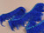 Haberdashery | Feather Trim - Cobalt | Fabric Godmother 