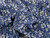 Dressmaking Fabric | Daphne Floral Cotton Mix - Indigo | Fabric Godmother 