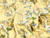 Dressmaking Fabric | Liberty Fabrics Tana Lawn® Ribbon Cascade - Lemon | Fabric Godmother 