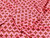 Dressmaking Fabric | Cross Geometric Swim/Sport Jersey - Pink | Fabric Godmother 