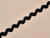 Dressmaking Trim | Ric Rac Braid - Black| Fabric Godmother