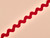 Dressmaking Trim |Jumbo Ric Rac Braid - 35mm - Deep Red | Fabric Godmother