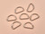 Haberdashery | Metal D-Ring - 32mm - Silver | Fabric Godmother  Haberdashery | Metal D-Ring - 32mm - Silver | Fabric Godmother
