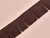 Faux Suede Fringe Trim - 65mm - Brown