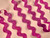 Dressmaking Trim | Metallic Ric Rac Braid - 25mm - Magenta | Fabric Godmother