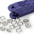Haby | No-Sew Press Fasteners 10mm - Silver | Fabric Godmother
