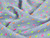 Dressmaking Fabric | Farrow Neon Cotton Swiss Dot - Blue | Fabric Godmother