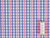 Dressmaking Fabric | Paolo Neon Gingham Cotton Dobby - Blue | Fabric Godmother