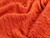 Dressmaking Fabric | Eva Rescued Wool Cable Knit - Orange | Fabric Godmother 