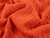 Dressmaking Fabric | Eva Rescued Wool Cable Knit - Orange | Fabric Godmother 