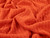 Dressmaking Fabric | Eva Rescued Wool Cable Knit - Orange | Fabric Godmother 