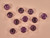 Haberdashery | Violet Button - 18mm - Purple  | Fabric Godmother