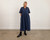 Sewing Kits | The Aspen Dress Kit - Rowan Gingham Indigo & Black | Fabric Godmother