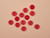 Haberdashery | Scarlett Button - 18mm - Red | Fabric Godmother