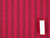 Dressmaking Fabric | Sebastian Stripe Linen - Red | Fabric Godmother