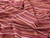 Fabric Godmother |Rain Herringbone Stripe Cotton - Burgundy | Dressmaking Fabric 