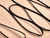 Drawstring Cord | Flat Cord - 7mm - Black | Fabric Godmother