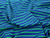 Dressmaking Fabric | Pierre Stripe Cotton Jersey - Cobalt & Emerald | Fabric Godmother