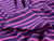 Dressmaking Fabric | Pierre Stripe Cotton Jersey -  Pink & Purple | Fabric Godmother