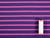 Dressmaking Fabric | Pierre Stripe Cotton Jersey -  Pink & Purple | Fabric Godmother