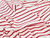 Dressmaking Fabric | Pierre Stripe Cotton Jersey -  Red & White | Fabric Godmother