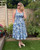 Dressmaking Fabric | Losetta Viscose & linen - Blue | Fabric Godmother
