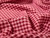 Dressmaking Fabric | Rowan Gingham Seersucker -  Red & Pink | Fabric Godmother 