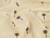 Dressmaking Fabric | Evan Embroidered Palm Double Gauze - Cream | Fabric Godmother 