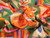 Dressmaking Fabric | Ninon Abstract Flower Viscose Twill - Multi | Fabric Godmother 