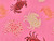 Dressmaking Fabric | Padstow Crab Viscose & Linen - Pink | Fabric Godmother