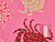 Dressmaking Fabric | Padstow Crab Viscose & Linen - Pink | Fabric Godmother