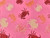 Dressmaking Fabric | Padstow Crab Viscose & Linen - Pink | Fabric Godmother