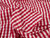 Dressmaking Fabric | Fraser Large Gingham Taffeta - Red & White | Fabric Godmother