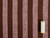 Dressmaking Fabric | Lionel Stripe Linen - Coffee & Pink  | Fabric Godmother