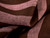 Dressmaking Fabric | Lionel Stripe Linen - Coffee & Pink  | Fabric Godmother