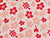 Dressmaking Fabric | Floral Blossoms Knitted Cotton Jacquard - Pink & Red | Fabric Godmother