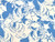 Dressmaking Fabric | Shoreline Cotton Lawn - Blue & Ivory | Fabric Godmother