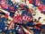 Dressmaking Fabric | Gracie Floral Viscose Sateen - Blue | Fabric Godmother