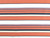 Dressmaking Fabric | Conrad Stripe Cotton Poplin - Rust | Fabric Godmother 